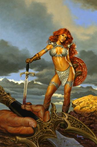 Age of Conan: Hyborian Adventures - Рыжая Соня. Краткая информация и большая подборка арта